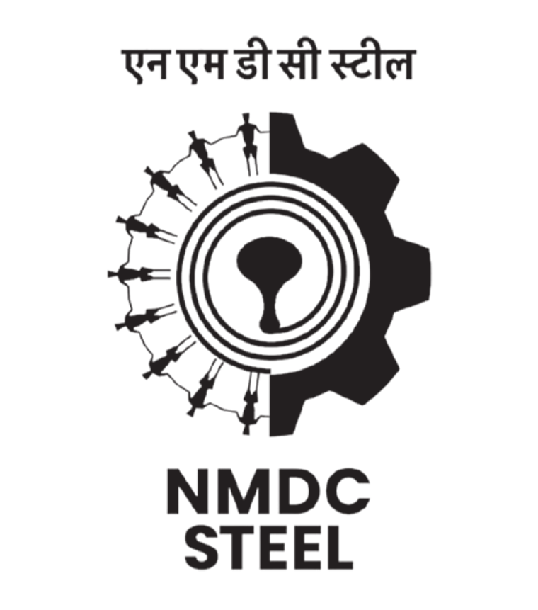 NMDC Steel Logo Black PNG